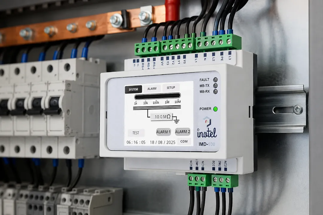 IT Sistem İçin İzolasyon İzleme Rölesi Seçimi, IMD Ayarları, Arıza Senaryoları